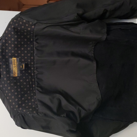 Perfecto brand from Schott NYC black cowhide mission jacket men’s size medium - Picture 15 of 16